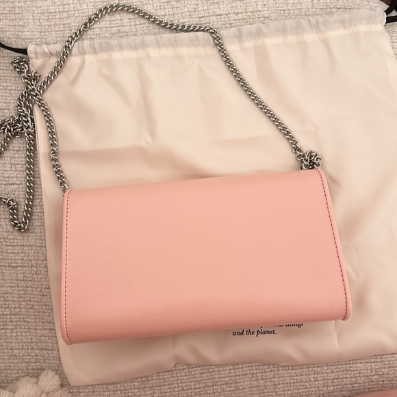 Kate spade pink bow crossbody bag - Picture 5 of 8